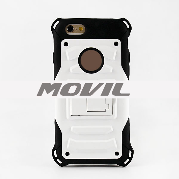 NP-2145 Combinación tpu   pc funda para Apple iPhone 6 -4